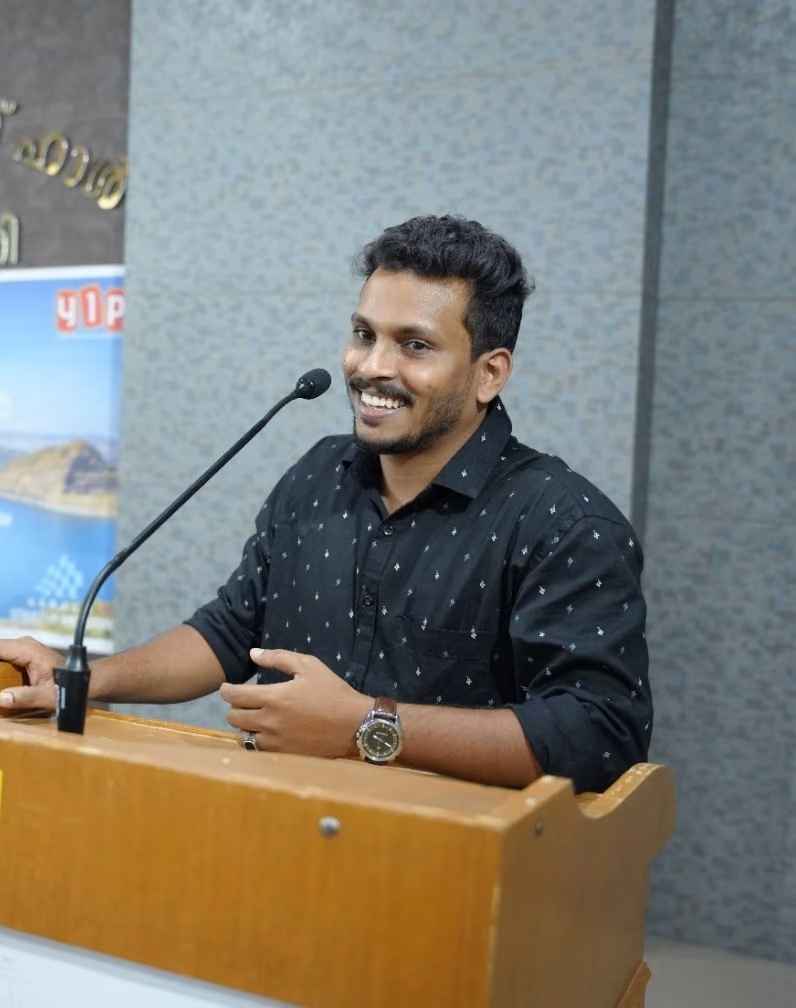 Portrait of Mohammed Shaheed, Senior Programme Executive